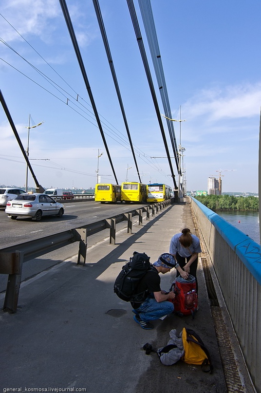Прогуляемся на Московскому мосту по вантам Прогуляемся на Московскому мосту по вантам